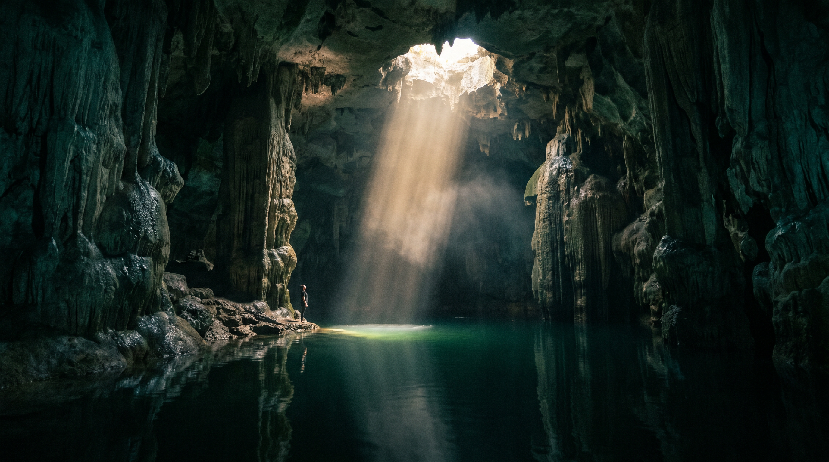 Catedrales de piedra: por dentro de Aktun Chen